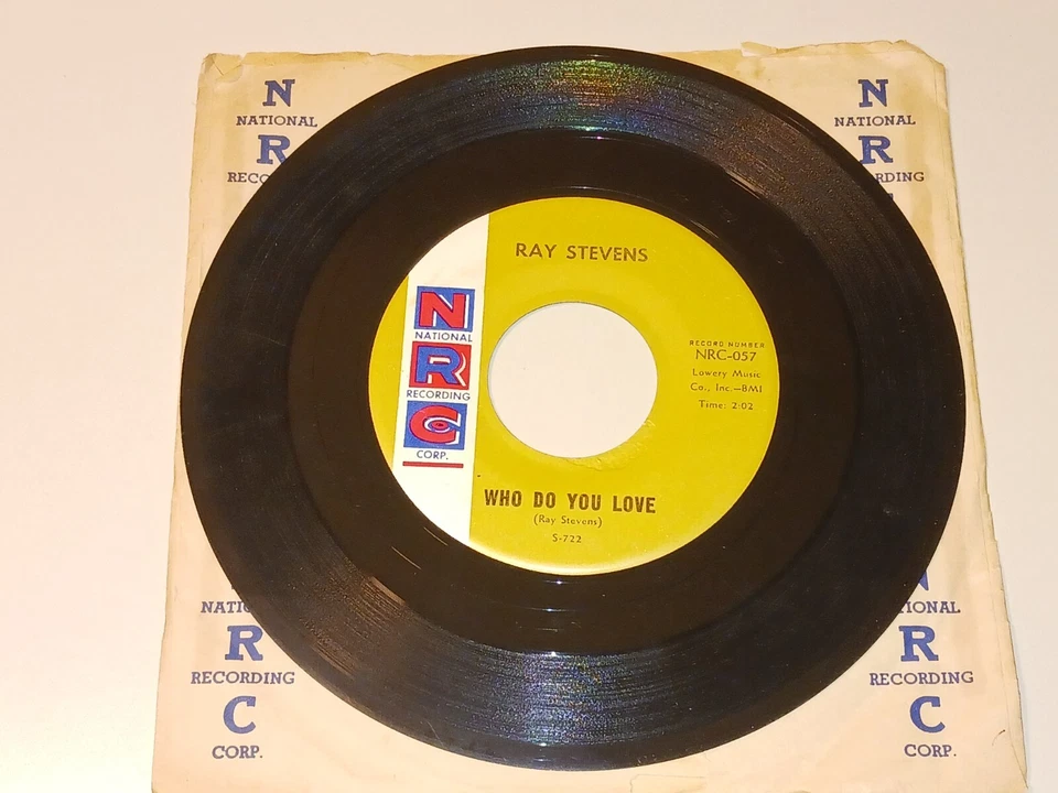 Ray Stevens 45 RPM NRC 057 Sergeant Preston Of The Yukon / Who Do You Love VG - Image 3 of 4