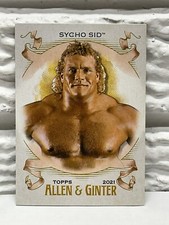 2021 Allen & Ginter Sycho Sid Topps Heritage WWE Wrestling Card #AG-23
