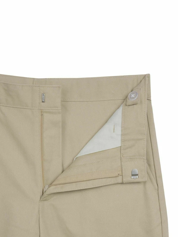Pantalones George para niños talla 14 beige frente plano --F6-- Foto 2 de 4