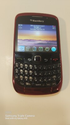 BlackBerry Curve Smartphone - Red - Works | eBay