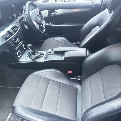 MERCEDES C CLASS COUPE W204 Leather interior Seats set "2009-2014 /breaking - Picture 12 of 18