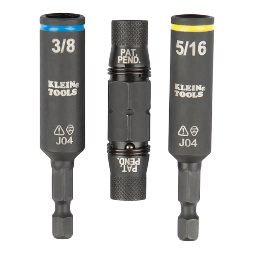 Klein Tools 32500HDRT 11-in-1 Ratcheting Impact Rated Screwdriver / Nut Driver - Picture 9 of 10