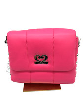 Numeroventidue Bag 22 Schultertasche Tasche Gesteppt weich Klein Rosa Damen NEU