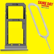 SIM and Memory Card Tray Holder for Cricket Samsung Galaxy S7 SM-G930A Cellphone