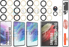 For Samsung Galaxy S21 S21 Plus Ultra FE Camera Glass Lens Replacement Set