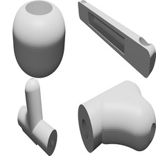 Landing Gear for Cheerson CX20 Drone Foldable with 3mm Fiberglass Support