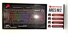 iBUYPOWER Ares M2 Membrane Gaming Keyboard, Spill Resistant, RGB Lighting