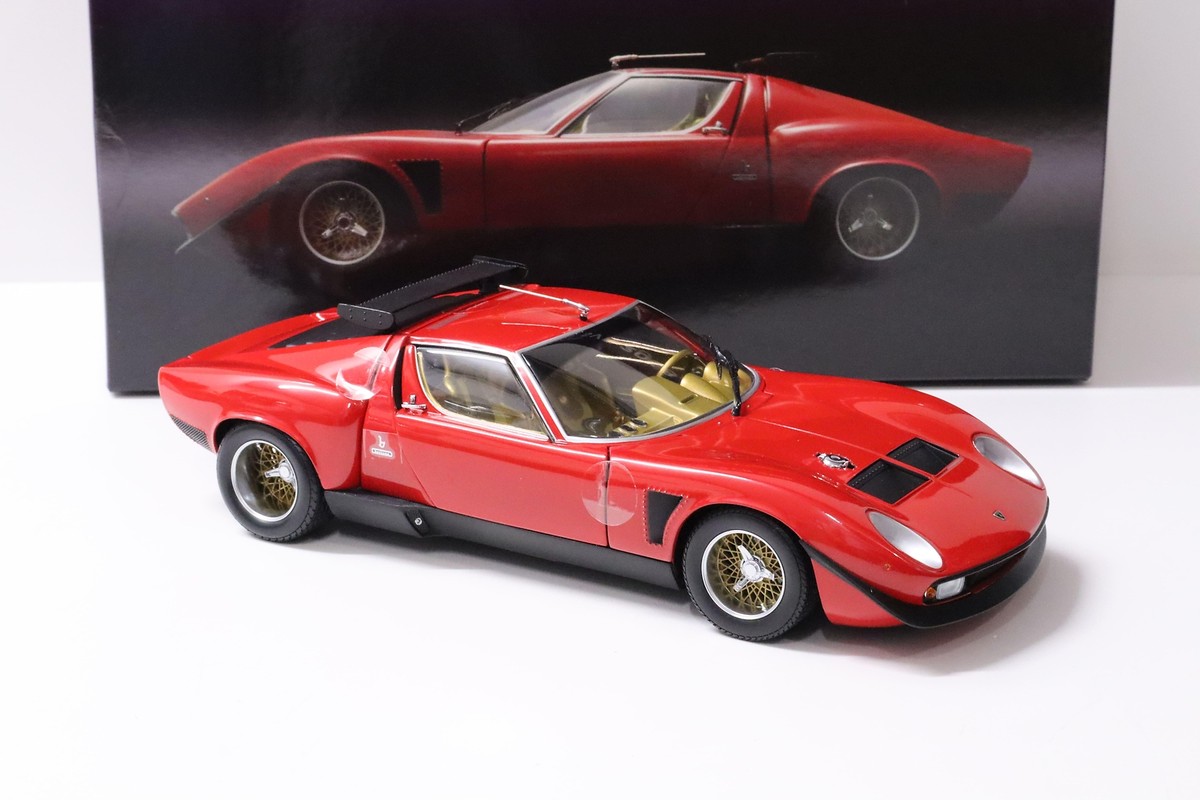 【超歓迎】 1:18 Kyosho Lamborghini Jota SVR 2008 red/ gold interior | eBay 乗用車