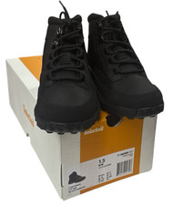 Timberland Boy's Converge Mid Lace Up Black Nubuck Boot TB0A5XNH001 Choose Size