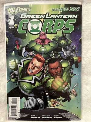 Green Lantern Corps #1 (DC Comics November 2011)