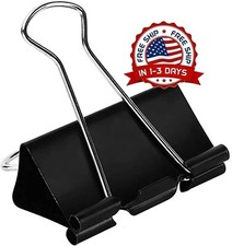 Extra Large Binder Clips 36 Pack 2 Inch, Big Paper Clamps for Office Supplies