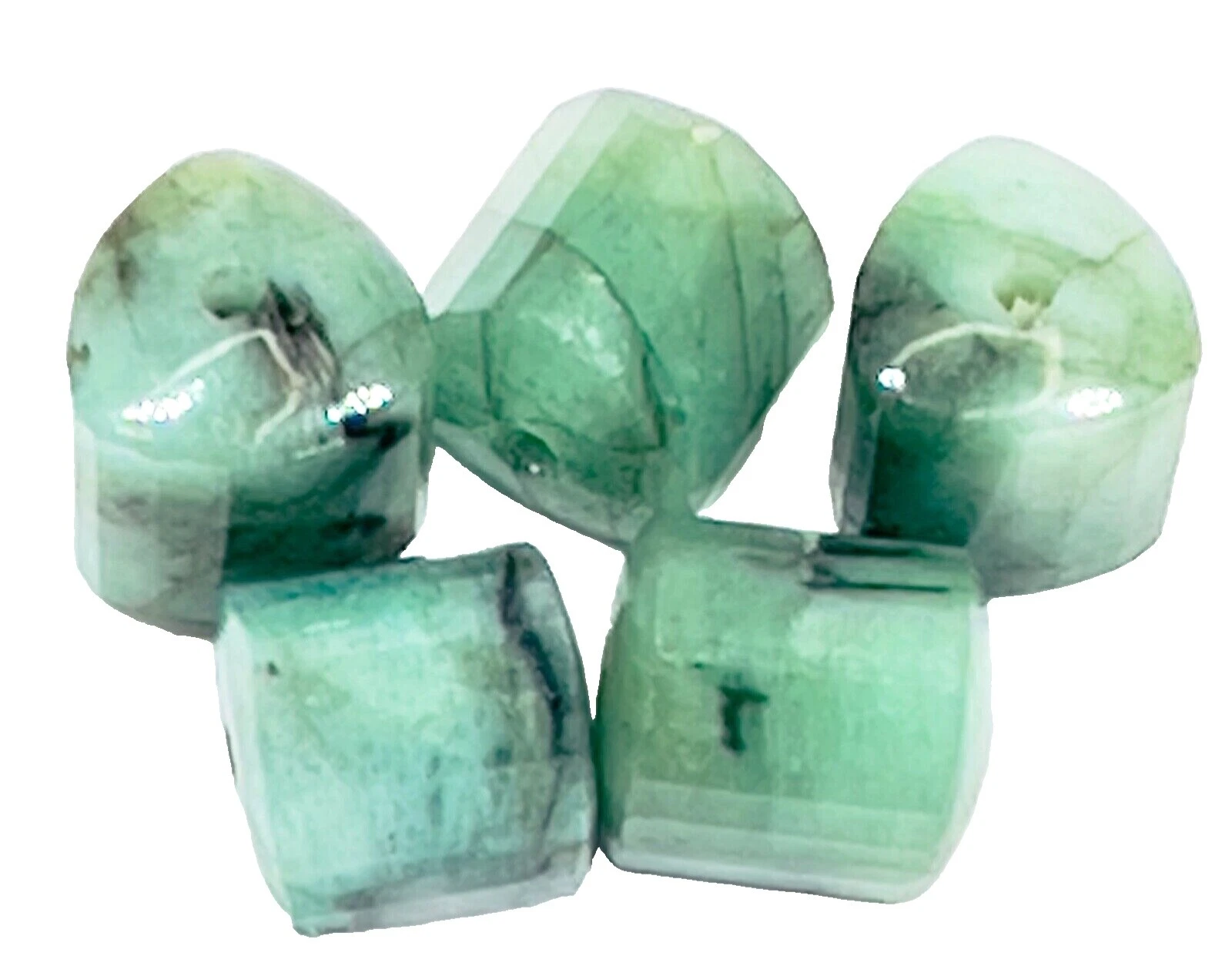 Triangle Faceted Jewelry Making Beads