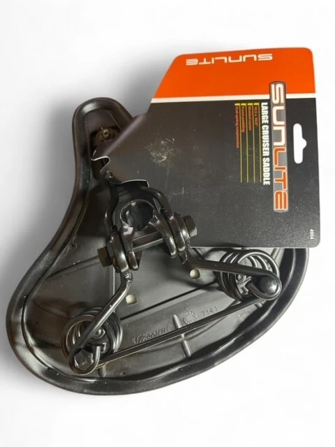 Sunlite Large Cruiser Saddle 10.5" x 10.5" Molded cover. Foam padding Free Ship - Image 2 of 3