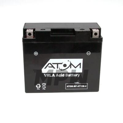 YT12B-BS Atom AGM Motorcycle Battery Ducati 1098 07-9 UK - Main Image