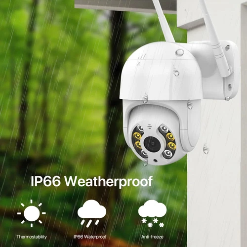 4K/1080P PTZ IP Camera Outdoor 2MP WiFi Camera Home Security CCTV Camera iCSee - Picture 4 of 8