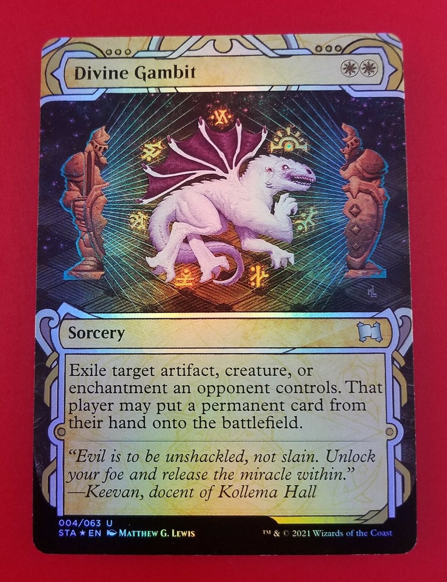 1x Divine Gambit | FOIL | Strixhaven Mystical Archive | MTG Magic
