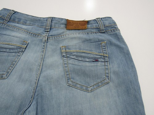Hilfiger Jeans Uomo Denim Elasticizzato Regolare Dritto W32/L30 UK 14 REF (14388) - Foto 7 di 12