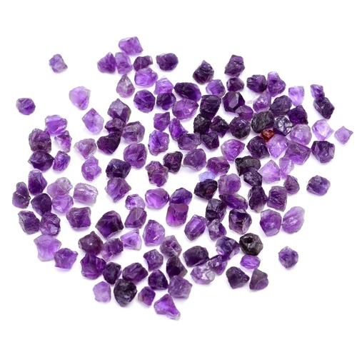 Natural Purple Amethyst Rough Lot For Cutting And Making 11-20 mm Big Size Rough