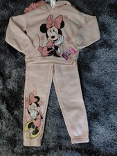 NWT Disney Minnie Girls 4pc Mix Match Outfit Set Size 6X Hoodie Pants Tee