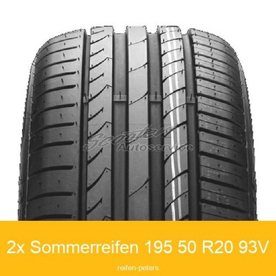 2x 195/50 R20 93V Tracmax X-Privilo TX-3 Sommerreifen | 71092