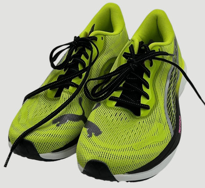 Puma Velocity Nitro 3 Women's Size 10 Lime/Black Poison Running Shoes NWOB