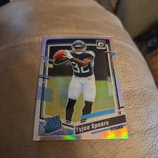 2023 Donruss Optic Tyjae Spears Rated Rookie Silver Holo RC #297