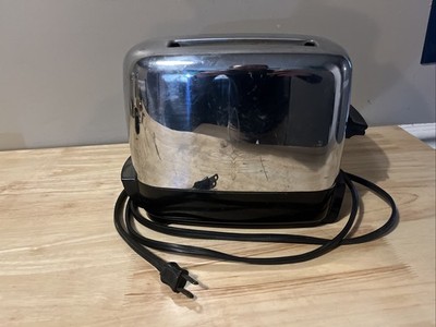 Chrome Toaster Universal Toastamagic Vintage 1950s 2-Slice