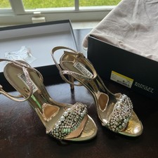 Badgley Mischka Odelia bridal stilettos size 7