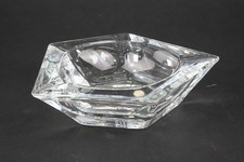 SCHWERER KRISTALL GLAS DESIGN ASCHENBECHER - HANDARBEIT - SIGNIERT DAUM FRANCE
