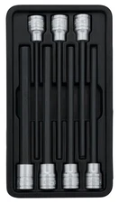 Performance Tool W38750 3 8  Drive Sae 7 Piece Hex Bit Set