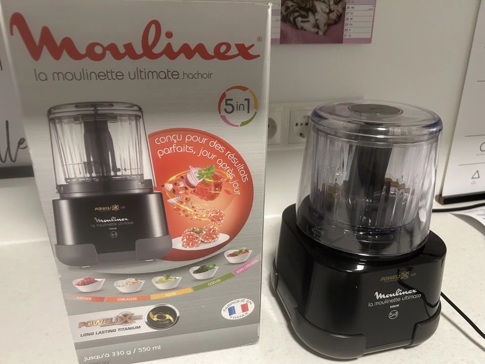 MOULINEX LA MOULINETTE ULTIMATE DP8108 Zerkleinerer gebraucht - Bild 3 von 3