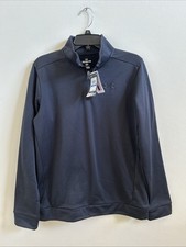 Under Armour Big Boys 1/4 Zip Pullover Black YXL