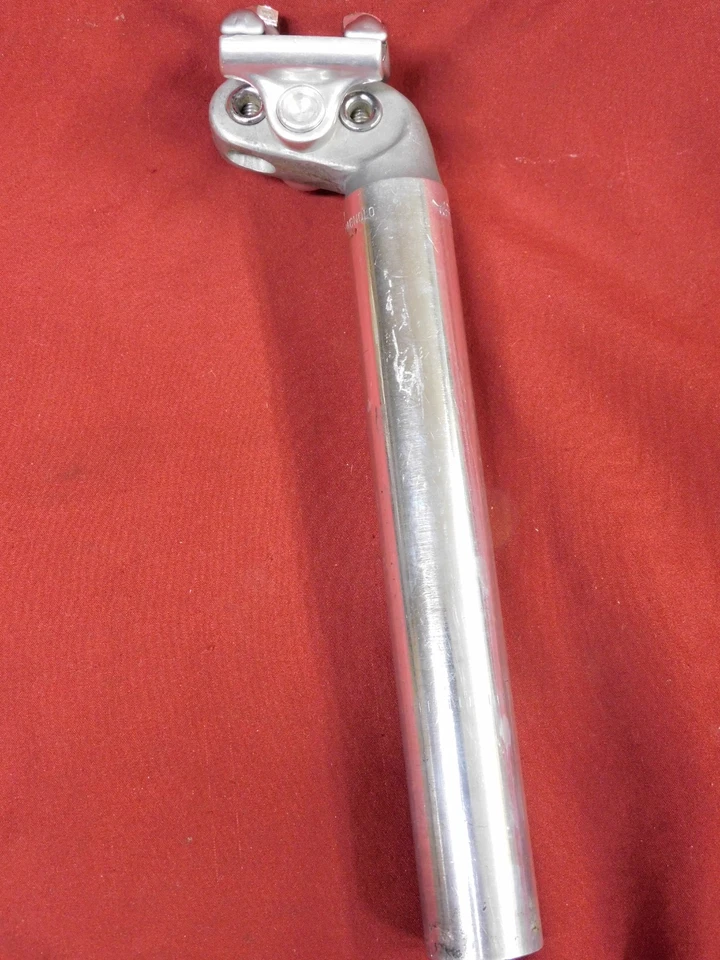 Новый из старых запасов винтажный подседельный штырь 1970-х Campagnolo #1044 Nuovo Record 2 болта 27,0 мм - Изображение 4 из 4