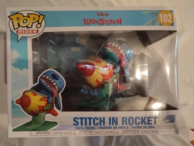 Funko Pop! Rides Disney Lilo & Stitch - Stitch in Rocket 102 - Photo 1/4