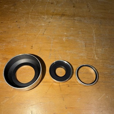 Vintage Argus 30mm Lens Shade w/ C18C Adapter Ring for Argus C3 C4 Camera USA+