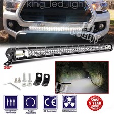 14 22 32 42 52 Led Light Bar Spot Flood Fog Lamp Driving Truck Suv Offroad 4x4