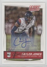 2016 Score Rookies Signatures Cayleb Jones #434 Auto 0c2