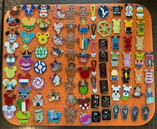 Disney Pin Trading - Lot of 100 - No Duplicates - 100% Tradeable - Free Shipping