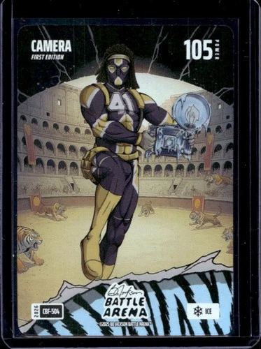 2026 Bo Jackson Battle Arena Griffey Camera Colosseum Battlefoil #CBF-504