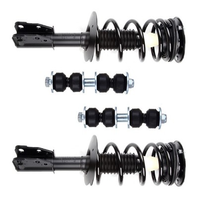 Front Strut w/ Coil Spring Stabilizer Sway Bar For 1999-05 Cavalier Sunfire 4PCS