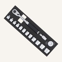 Ko-Ken Z-Serie 3285ZA 3/8 Dr 6-Punkt Metrisch SteckschlüSselsatz 15-Teilig...