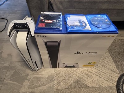 Sony PS5 PlayStation 5 Blu-Ray Edition Konsole weiß inkl Controller OVP 