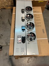 Siemens WMM42225RJB 3PH In/1PH Out 4 Gang 225A Socket Ringless Horn Bypass Stack