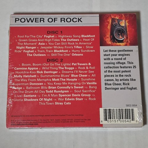 Power of Rock (2 CDs, 2010) - Brand New, Factory Sealed - Imagen 2 de 2