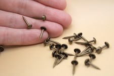Furniture Tacks 48Pk Metal Pushpin Upholstery Nail Hardware for Home Decor, Wood