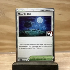 Moonlit Hill 81/91 Paldean Fates Stadium Trainer Holo NM Near Mint