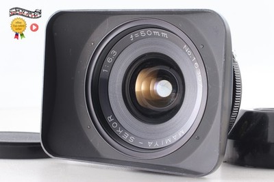 [Exc+5 w/Hood]  Mamiya Sekor 50mm f/6.3 Lens for Universal Press From JAPAN