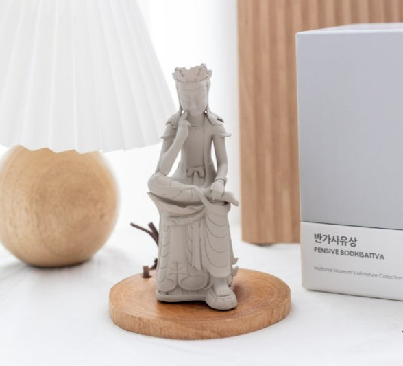 BTS RM's Pensive Room Bodhisattva Buddha Statue National Museum of