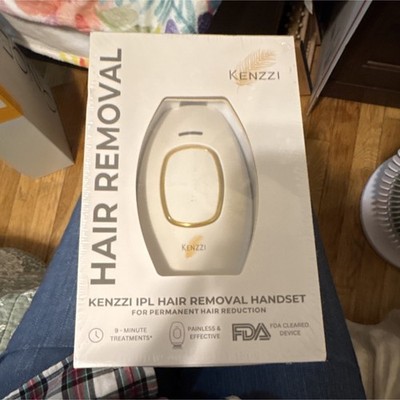 Kenzzi IPL Hair Removal Device, Painless & Effective, FDA Cleared