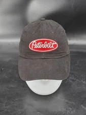 NWT Peterbilt Hat Hat-Value Unstrct  Basic Bulk Strap Back